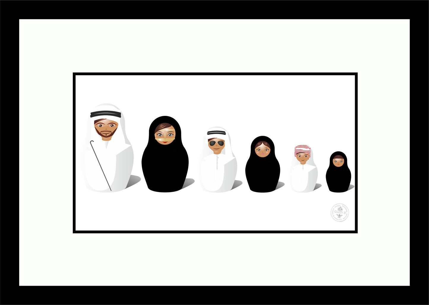 5 Characters - Personalise your Art