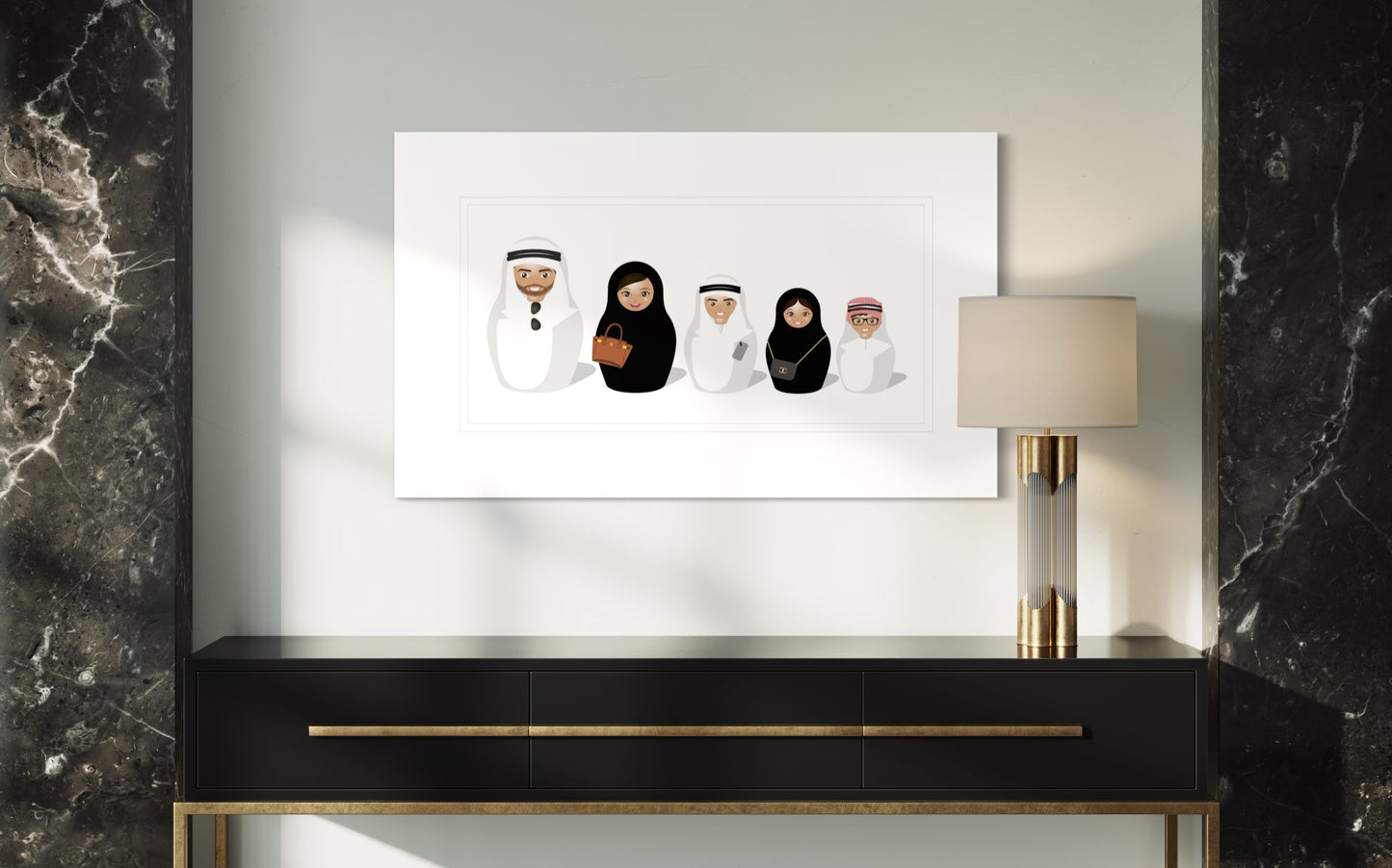5 Characters - Personalise your Art