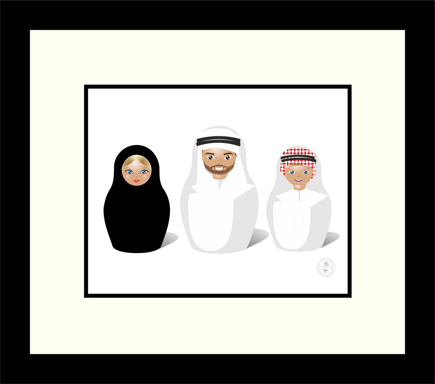 3 Characters - Personalise your Art