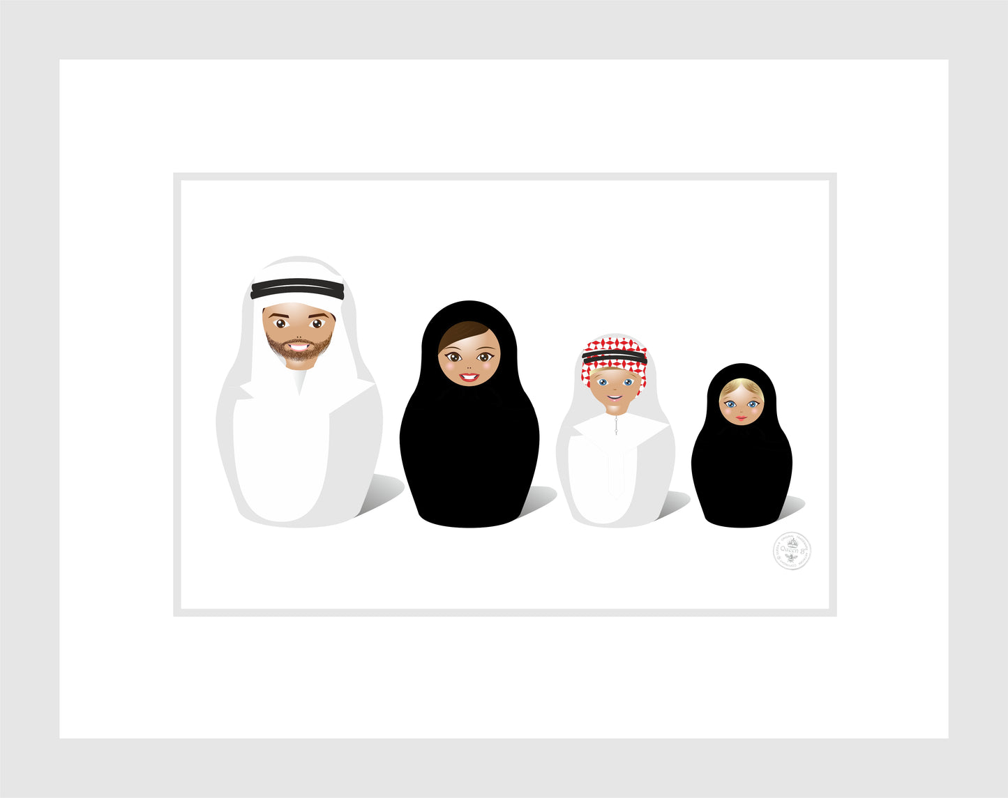 4 Characters - Personalise your Art