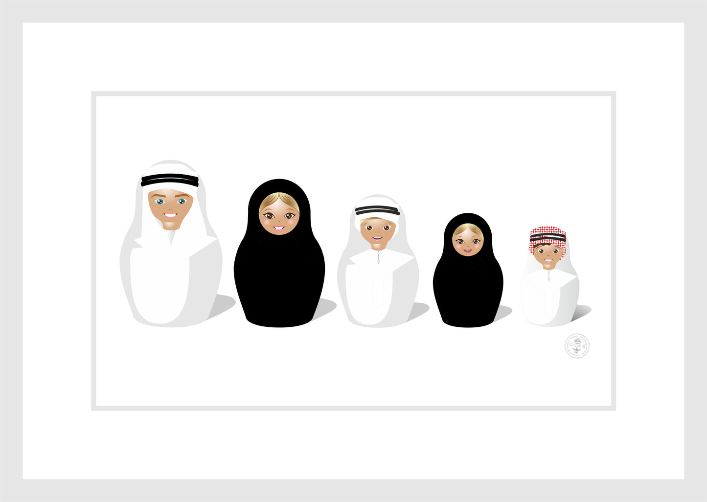 5 Characters - Personalise your Art