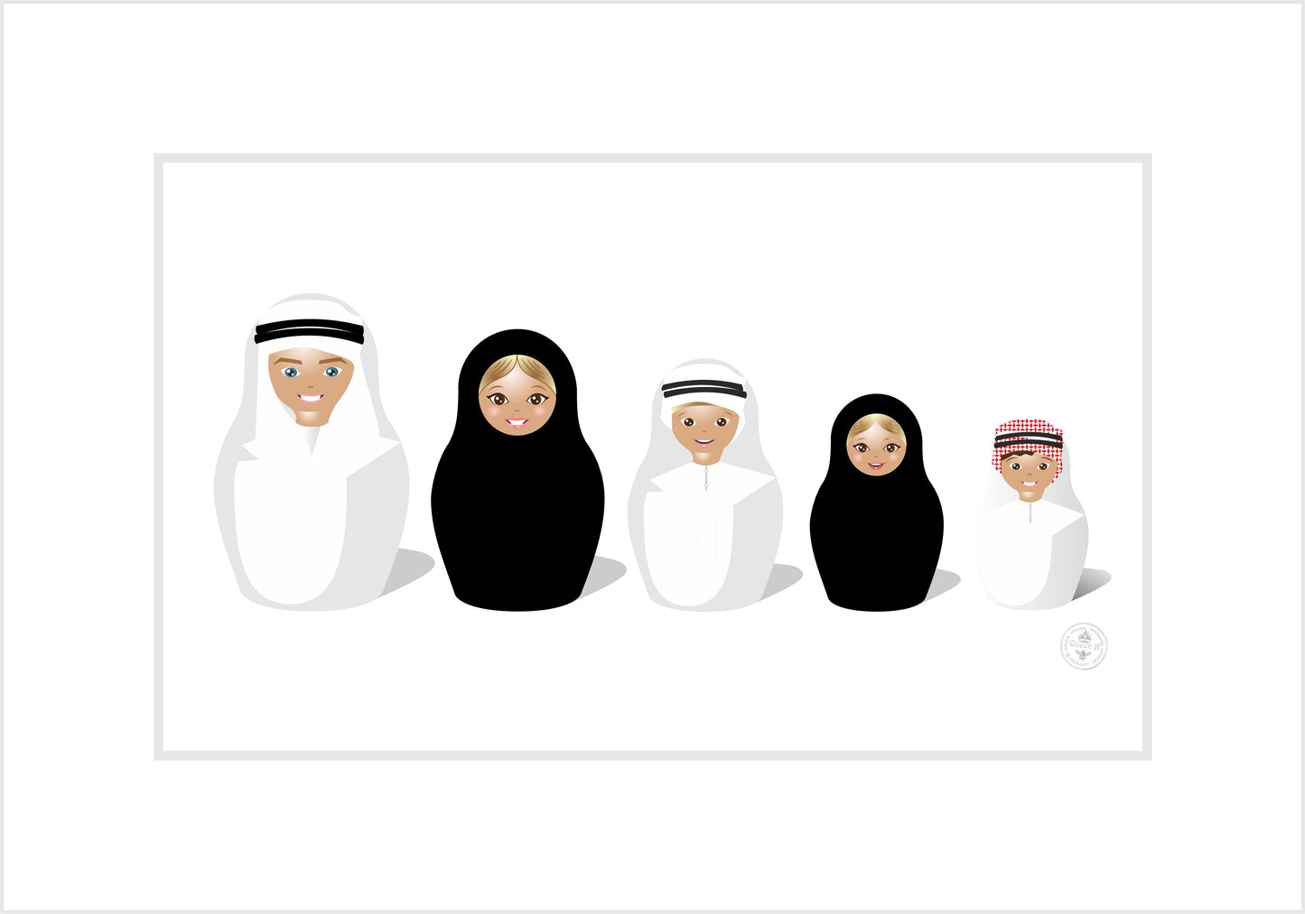5 Characters - Personalise your Art