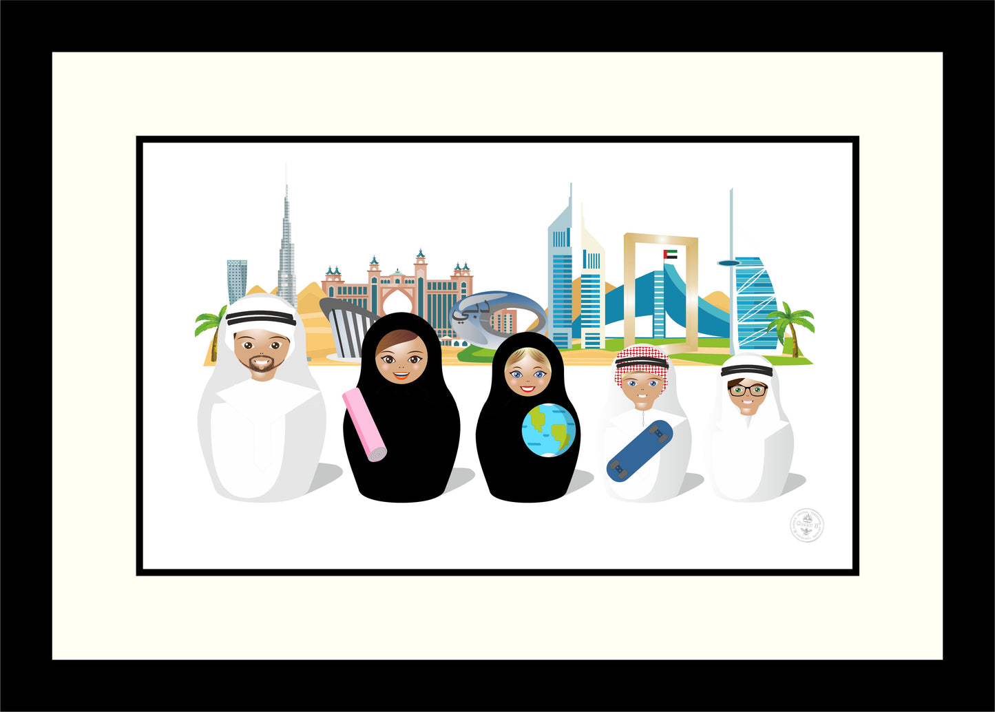 5 Characters - Personalise your Art