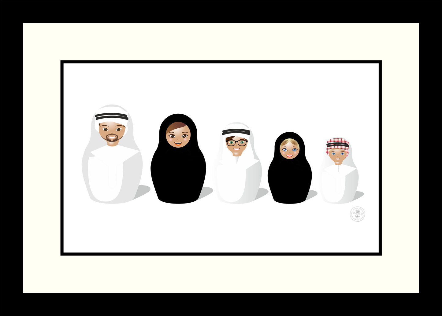 5 Characters - Personalise your Art