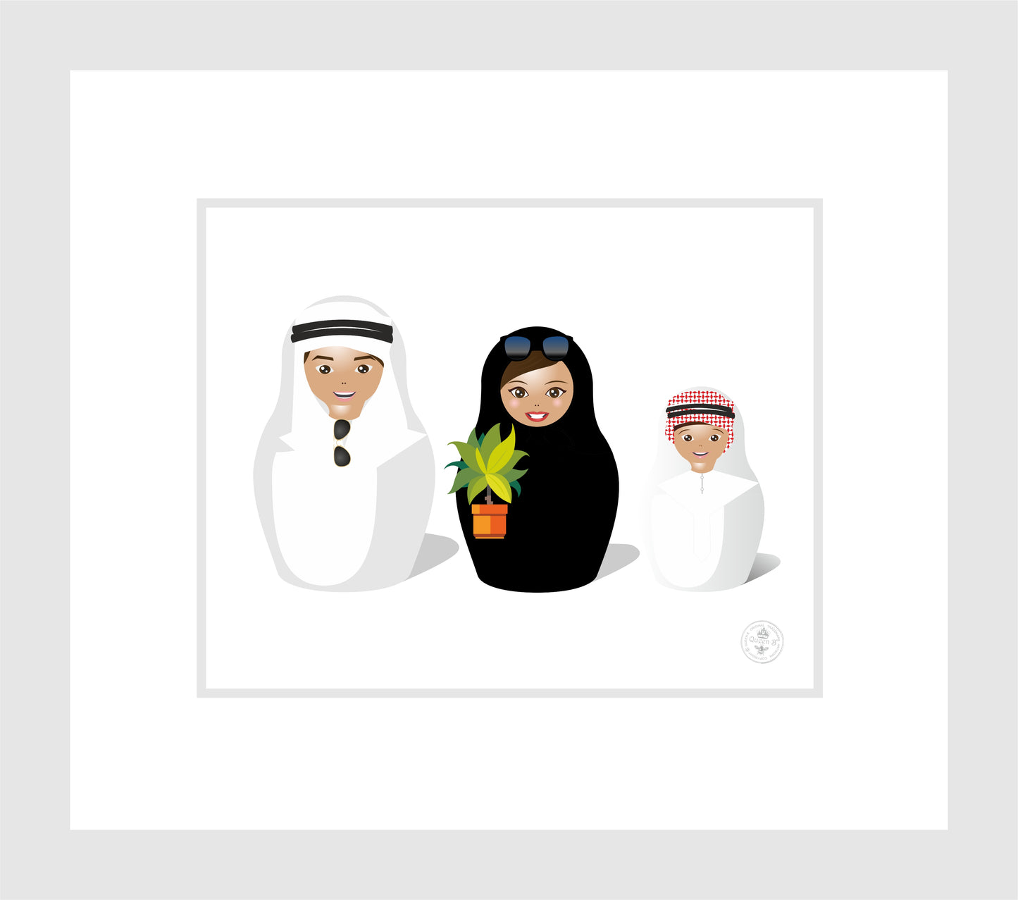 3 Characters - Personalise your Art
