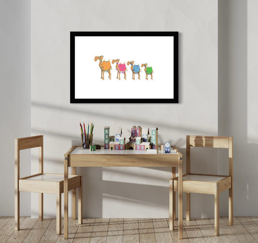 Fun Camels - Family of Five
